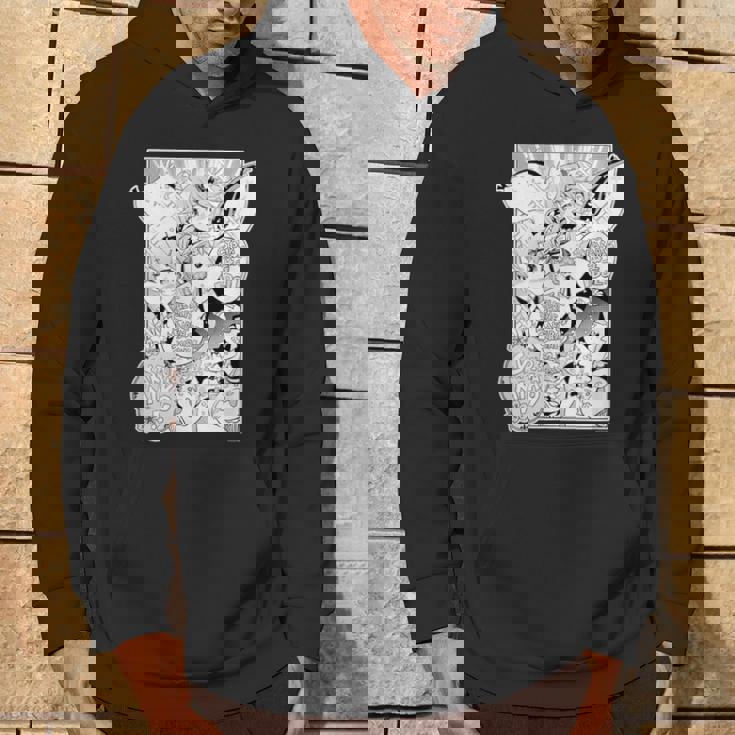 【さくらみこ】『ヤマト神想怪異譚』漫画コマtシャツ（本人セレクト 英語） パーカー ライフスタイル