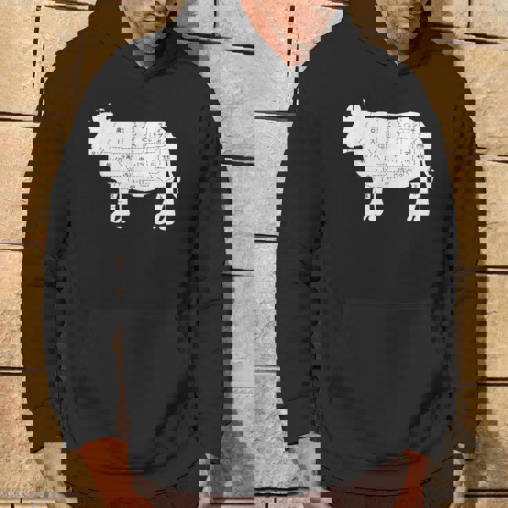 【牛肉部位】肉の部位 牛 うし 和牛 焼肉 牛丼 定食 部位 しゃぶしゃぶ すき焼き おもしろ 面白い ネタ ウケ狙い パーカー ライフスタイル