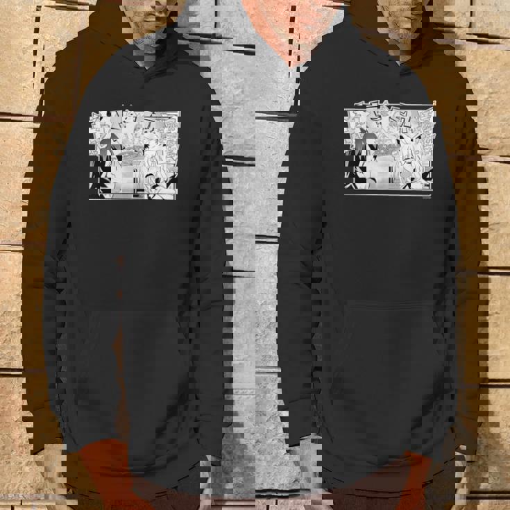 【白上フブキ】『ヤマト神想怪異譚』漫画コマtシャツ（本人セレクト 日本語）黒 パーカー ライフスタイル