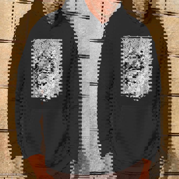 【百鬼あやめ】『ヤマト神想怪異譚』漫画コマtシャツ（本人セレクト 英語） パーカー ライフスタイル