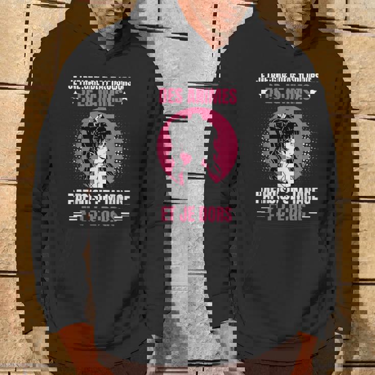 いつもアニメを見ないかわいいアニメ漫画 パーカー ライフスタイル