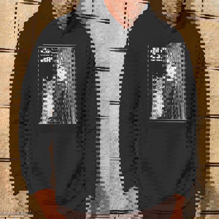 いや 猫と一緒にいい女 80年代 アニメ ヴィンテージ 漫画 パーカー ライフスタイル