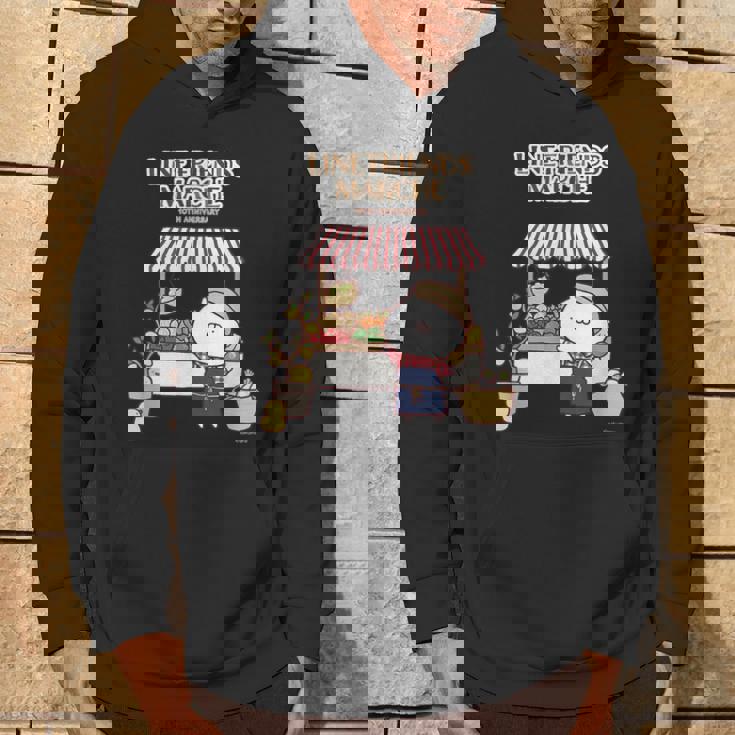 うさまる ベジまるシェロゴ付 ダークカラー パーカー ライフスタイル