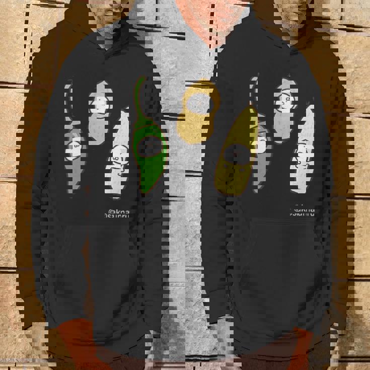 うさまる ベジまるズ ダークカラー パーカー ライフスタイル