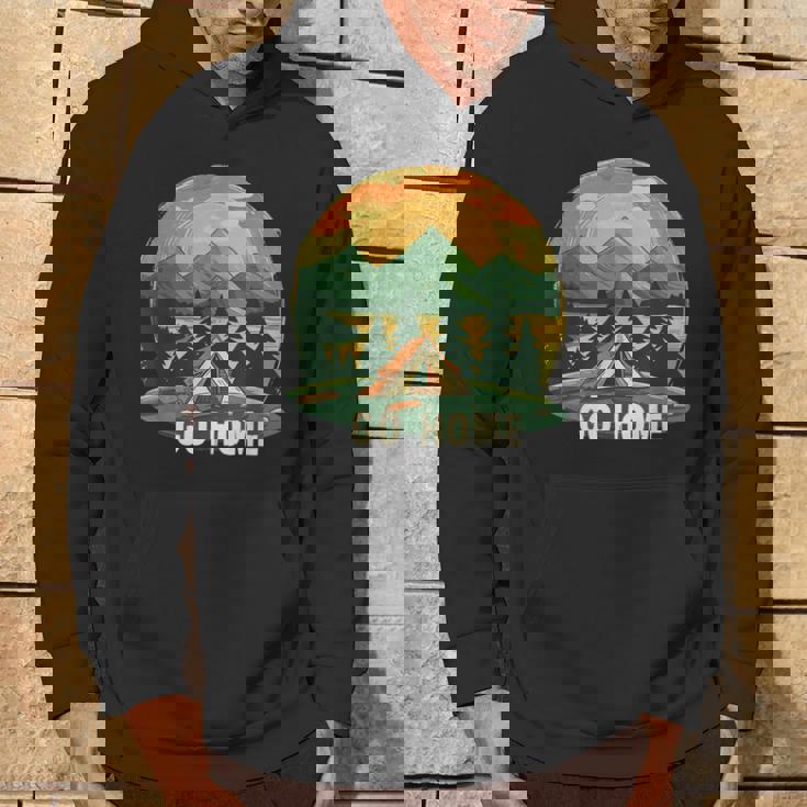 おかしなゴー・ホーム・セイングとテントのネイチャーコスチューム。 パーカー ライフスタイル