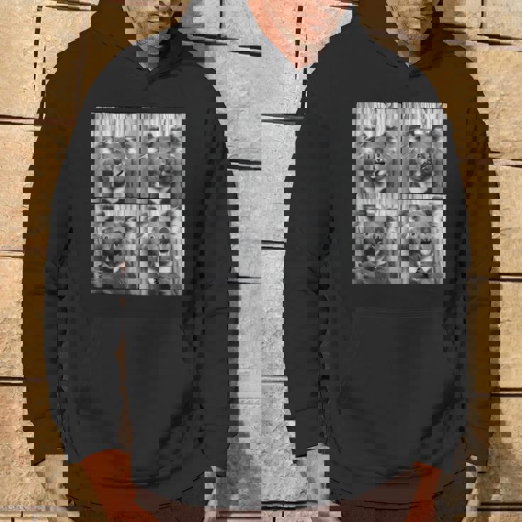 おもしろコアラ顔笑いコアラ動物写真かわいいコアラ パーカー ライフスタイル