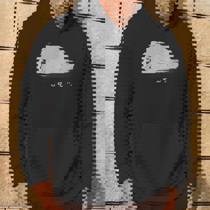 かわいいアザラシ、ノザラシ、面白 パーカー ライフスタイル