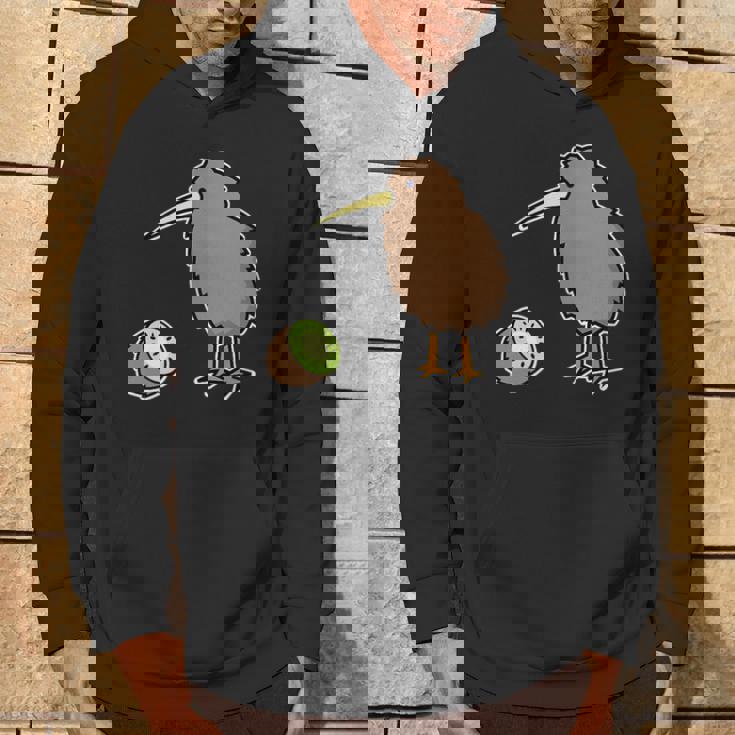 かわいいキウイの鳥と果物 ニュージーランド パーカー ライフスタイル