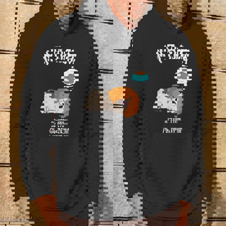 かわいいスリーピングビーグル ペット愛好家のための面白い犬のデザイン パーカー ライフスタイル