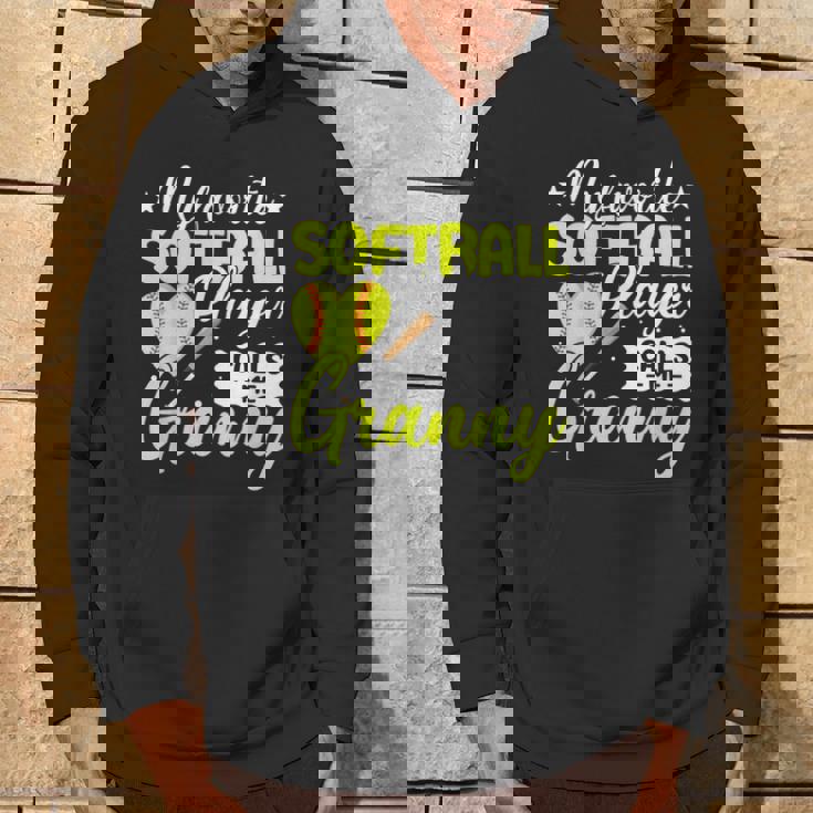 かわいいソフトボール グラニー スポーツ チームプレーヤー パーカー ライフスタイル