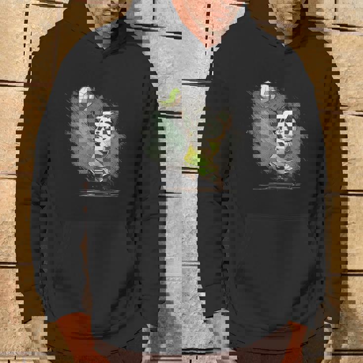 かわいいバレーボール・パンダ パーカー ライフスタイル