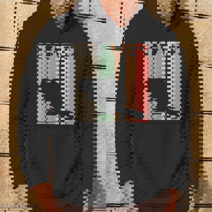 かわいいビーバーの動物 パーカー ライフスタイル