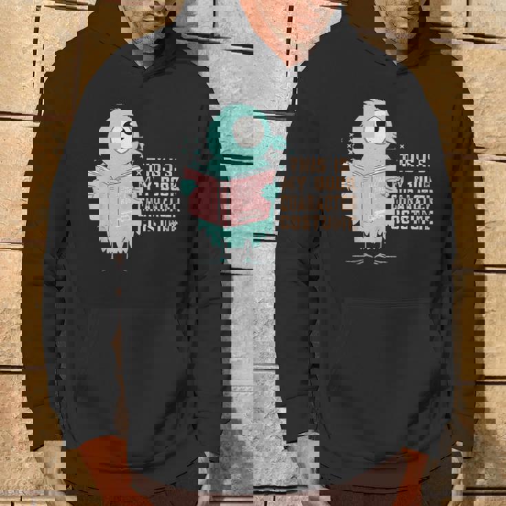 かわいいピジョン This Is My Book キャラクターコスチューム 読書用 パーカー ライフスタイル