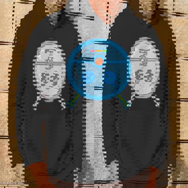 かわいいロボット掃除機掃除カワイイキッズ パーカー ライフスタイル