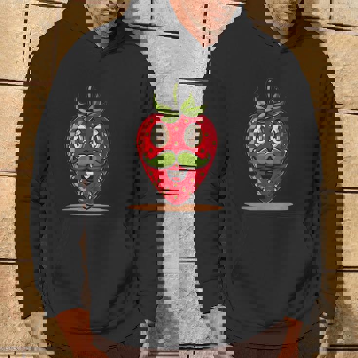 かわいい口ひげストロベリーコスチューム パーカー ライフスタイル