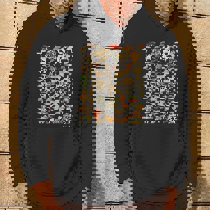 きのこシャツ菌類菌類採食きのこささやき Kinoko Koibito Gifuto パーカー ライフスタイル