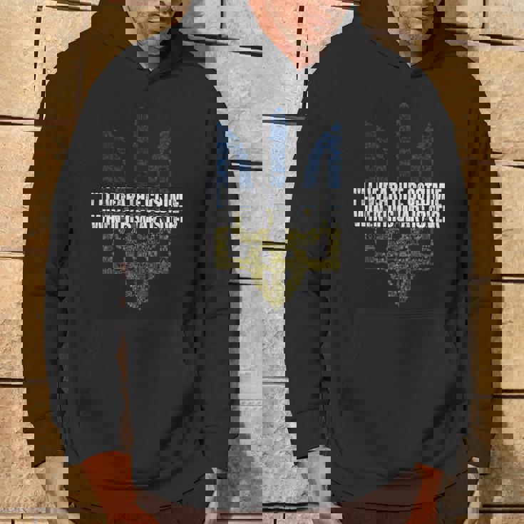 この戦争が終わったら衣装を着てやる パーカー ライフスタイル