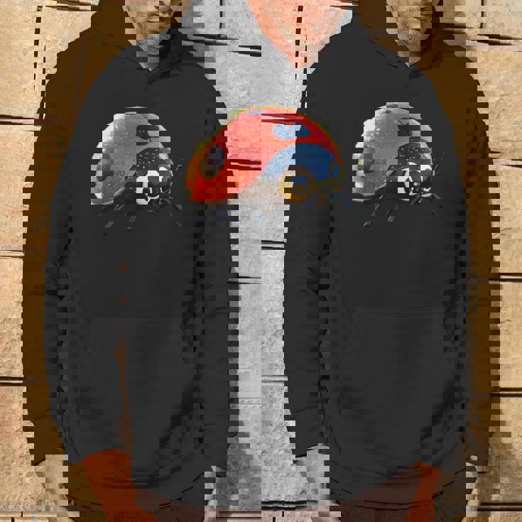 てんとう虫 てんとう虫 愛 昆虫 甲虫 甘い てんとう虫 パーカー ライフスタイル