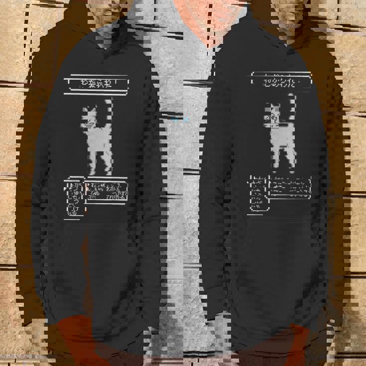 ねこがあらわれた！ 猫好き ゲーム好き ネコ飼い ネコママ 猫ママ ネコパパ 猫パパ Rpg ゲーム 猫 ねこ ネコ パーカー ライフスタイル