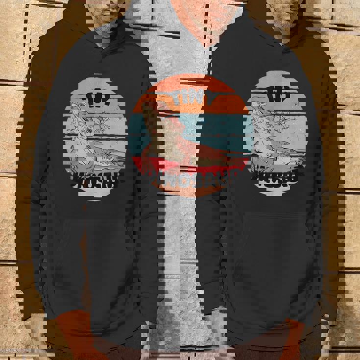 ひげを生やしたドラゴン爬虫類の小さな恐竜のかわいいスケールタンポポ パーカー ライフスタイル