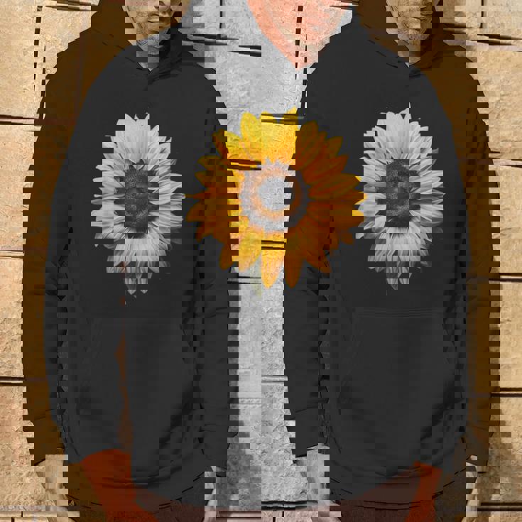 ひまわり モチーフ フラワーアート アート ひまわり パーカー ライフスタイル