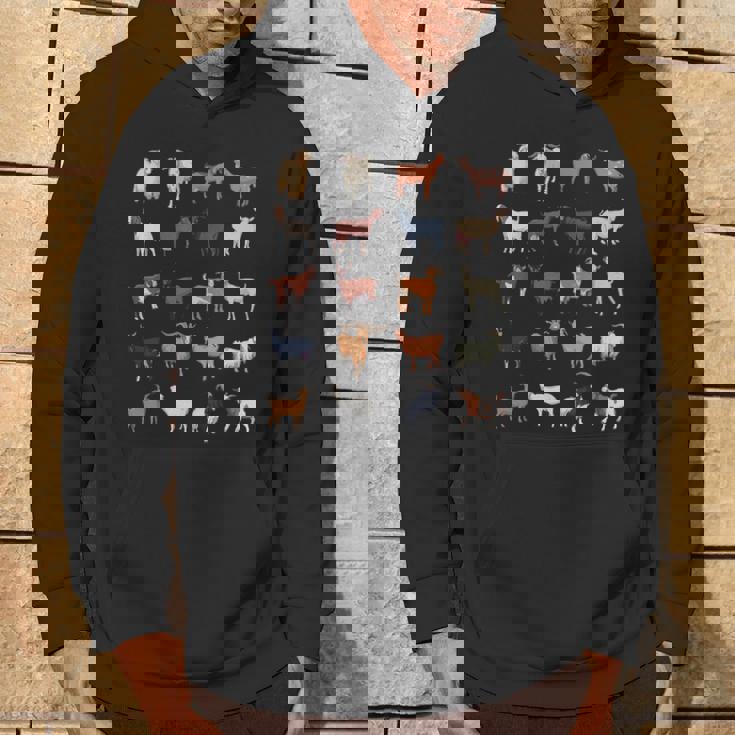 ふれあい動物園 たくさんのヤギ パーカー ライフスタイル