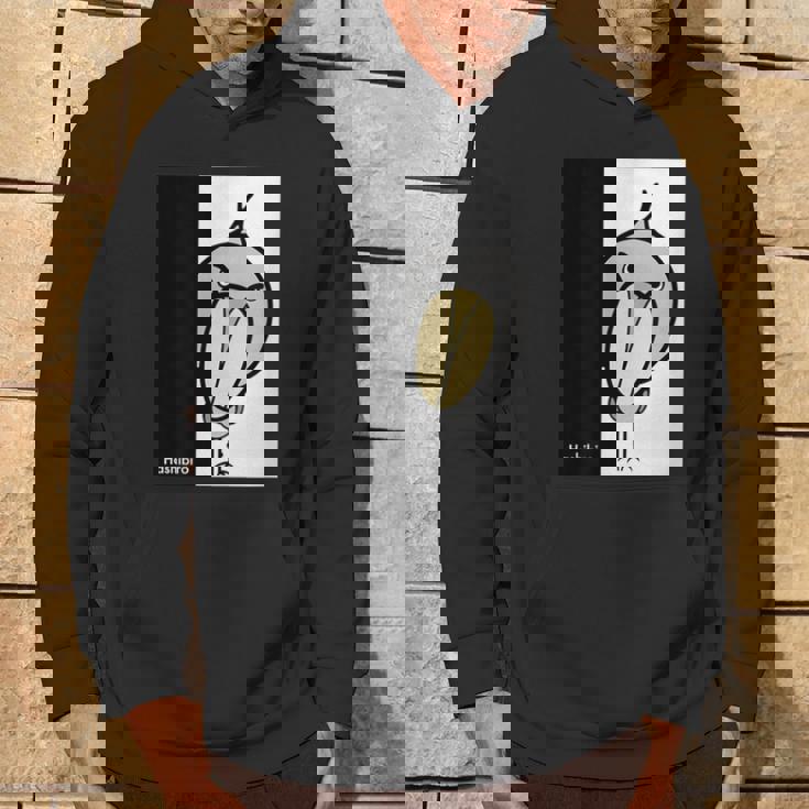 みんな大好きハシビロコウ 動かない鳥 ハシビ郎クラブt 動物園 鳥 おもしろ かわいい 両面プリント パーカー ライフスタイル