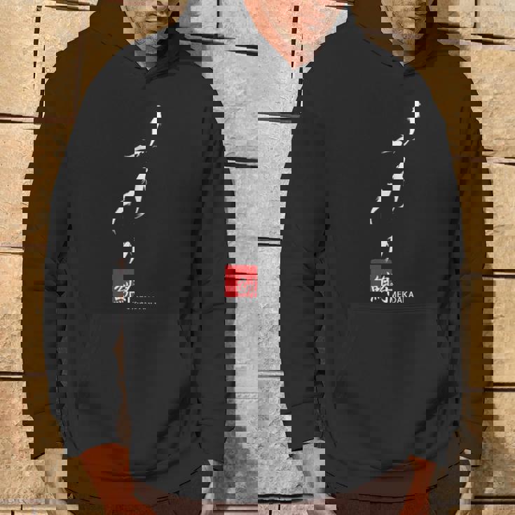 めだかイラスト入り パーカー ライフスタイル