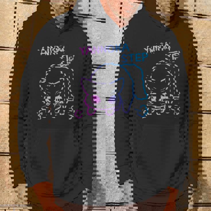 やんのかステップ長毛ステップねこ 英語ver パステルカラー パーカー ライフスタイル