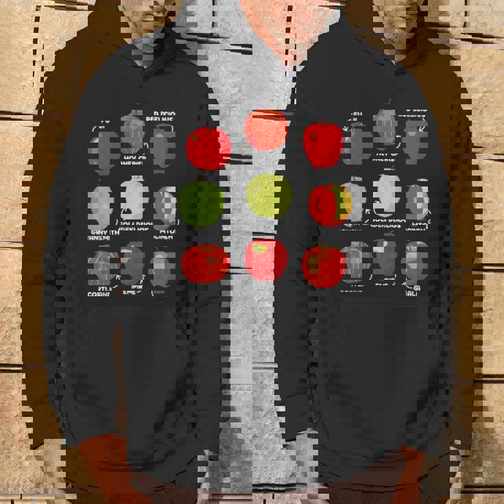 りんごの種類 りんご好き リンゴ果樹園 りんご狩り パーカー ライフスタイル