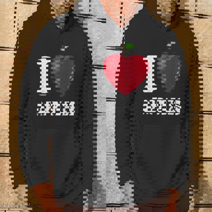 りんご大好き パーカー ライフスタイル