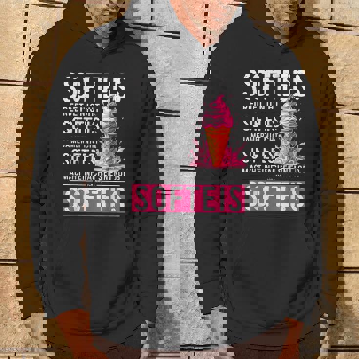 アイスクリームセラーコスチュームソフトアイスクリームはアイスクリームを言わないで話す パーカー ライフスタイル