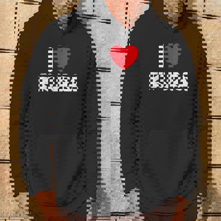 アイラブイクラ パーカー ライフスタイル