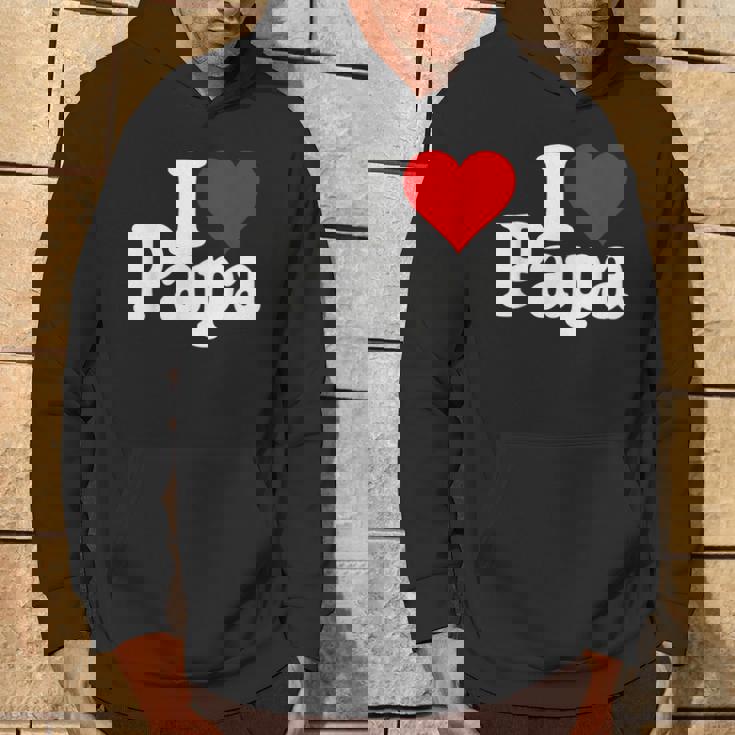 アイラブハートパパ父の日パパパパ パーカー ライフスタイル