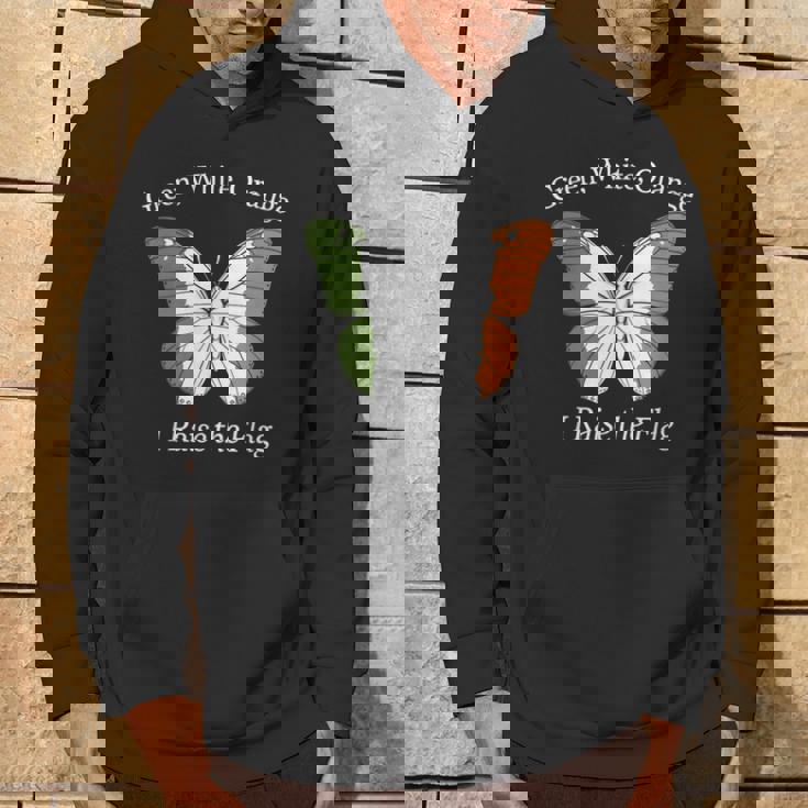 アイルランド、緑、白、オレンジの国旗を誇り パーカー ライフスタイル