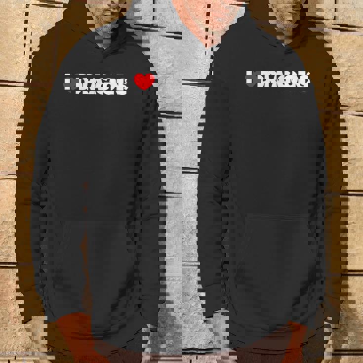 アイ・ラブ・ドラゴンズ パーカー ライフスタイル