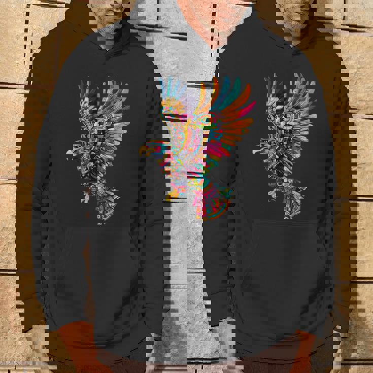 アステカ メキシコ神話 羽をつけた蛇 鷲 マヤ人 パーカー ライフスタイル