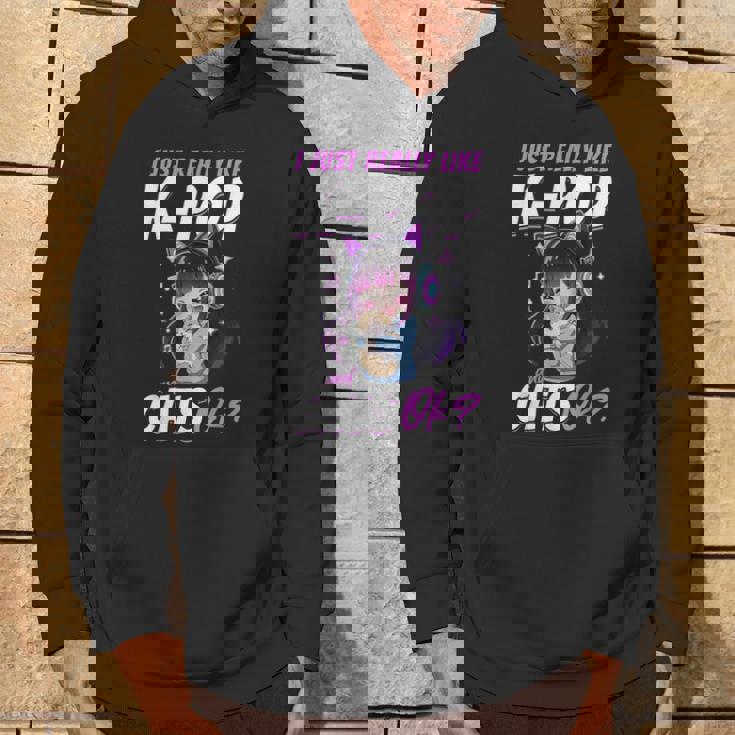 アニメ・猫 K-Pop パーカー ライフスタイル