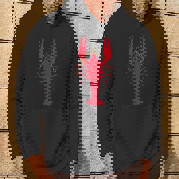 アメリカザリガニ_エビガニ_ザリガニ パーカー ライフスタイル