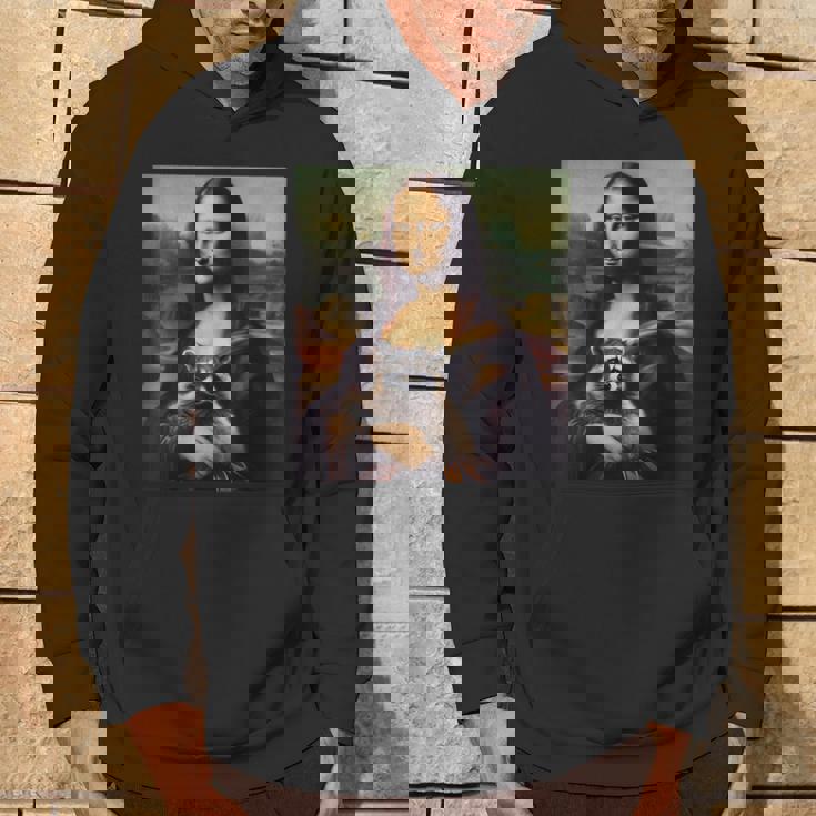 アライグマとモナリザ パーカー ライフスタイル