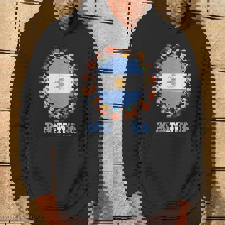 アルゼンチン国旗 ヒスパニック文化遺産月間 アルゼンチン キッズ パーカー ライフスタイル