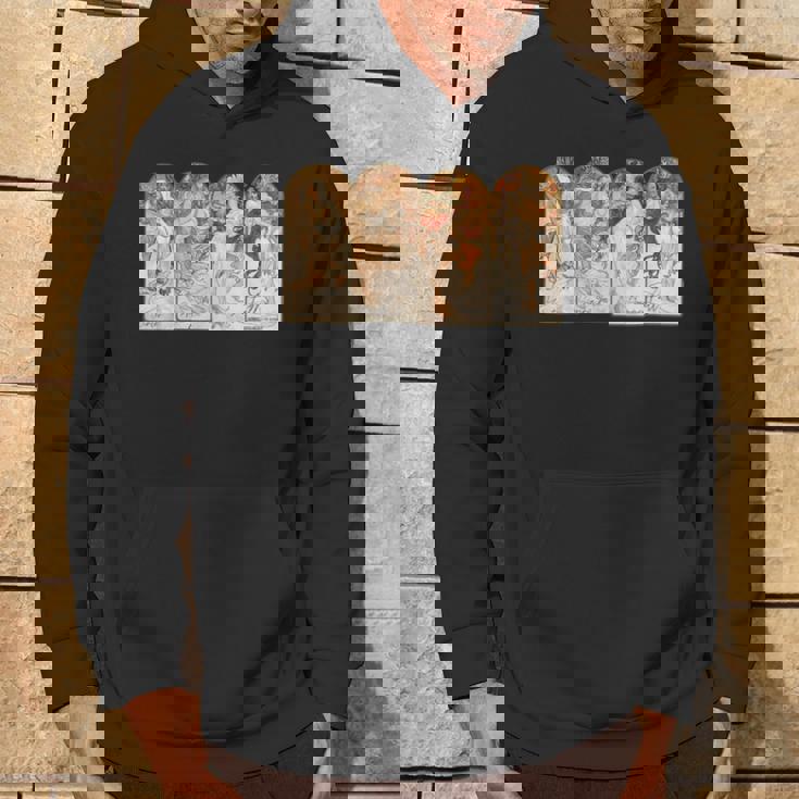 アルフォンス・マリア・ミュシャの季節 パーカー ライフスタイル