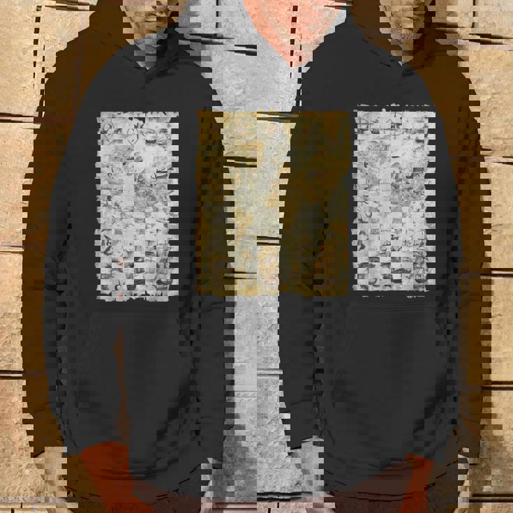 アンティーク地図 海の生き物 海賊 パーカー ライフスタイル