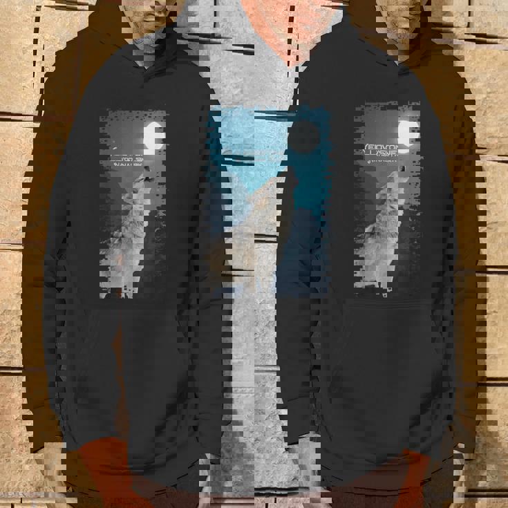 イエローストーン国立公園 オオカミのお土産 記念品 ギフト パーカー ライフスタイル