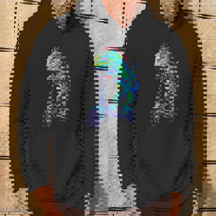 イグアナスクーター パーカー ライフスタイル