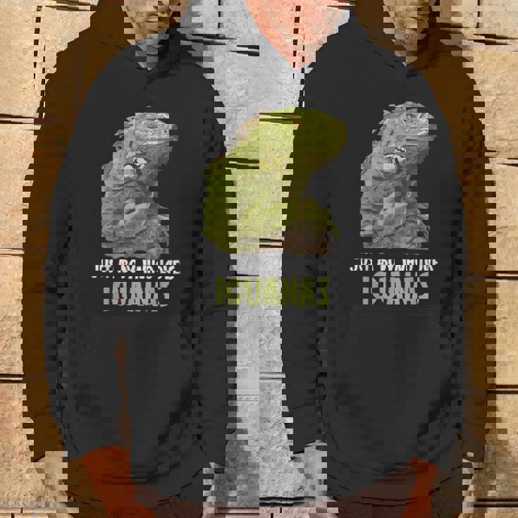 イグアナ・イグアナが大好きな男の子だけ。 パーカー ライフスタイル