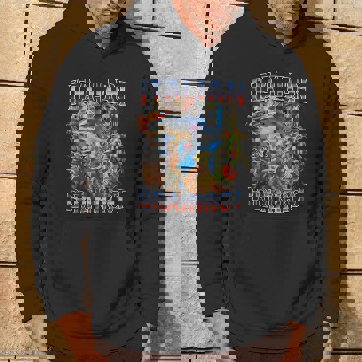 イタリアンブレインロット面白いイタリアンブレインロットミーム パーカー ライフスタイル