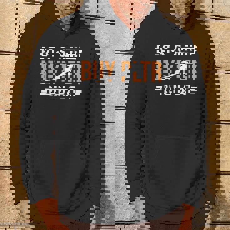 イート・スリープ・インベストはpltrを購入してください。パランティア投資 パーカー ライフスタイル