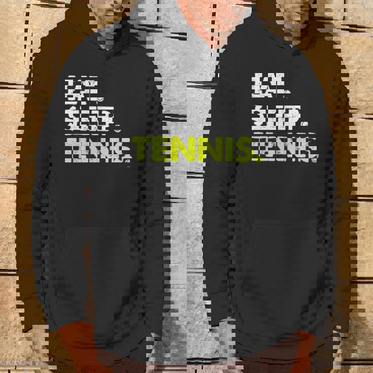 イート・スリープ・テニス パーカー ライフスタイル