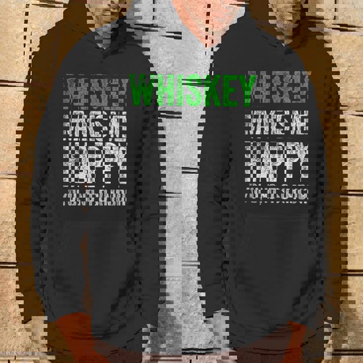 ウィスキーは私を幸せにします、You Noto Much ウイスキー パーカー ライフスタイル